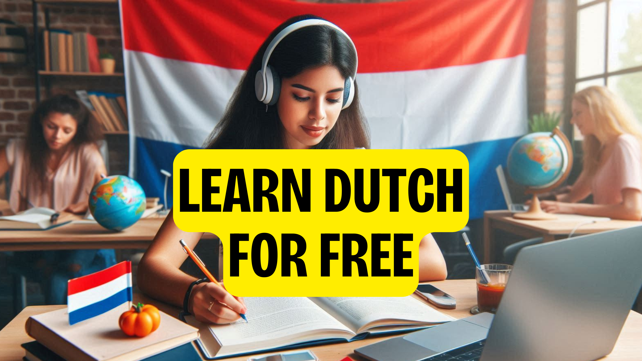 En este momento estás viendo BEST 10 WAYS TO LEARN DUTCH FOR FREE (Inburgering, from 0 to A2/B1) 📚