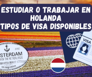 Lee más sobre el artículo ¿Deseas estudiar o trabajar en Holanda? Tipos de visa a los que puedes aplicar