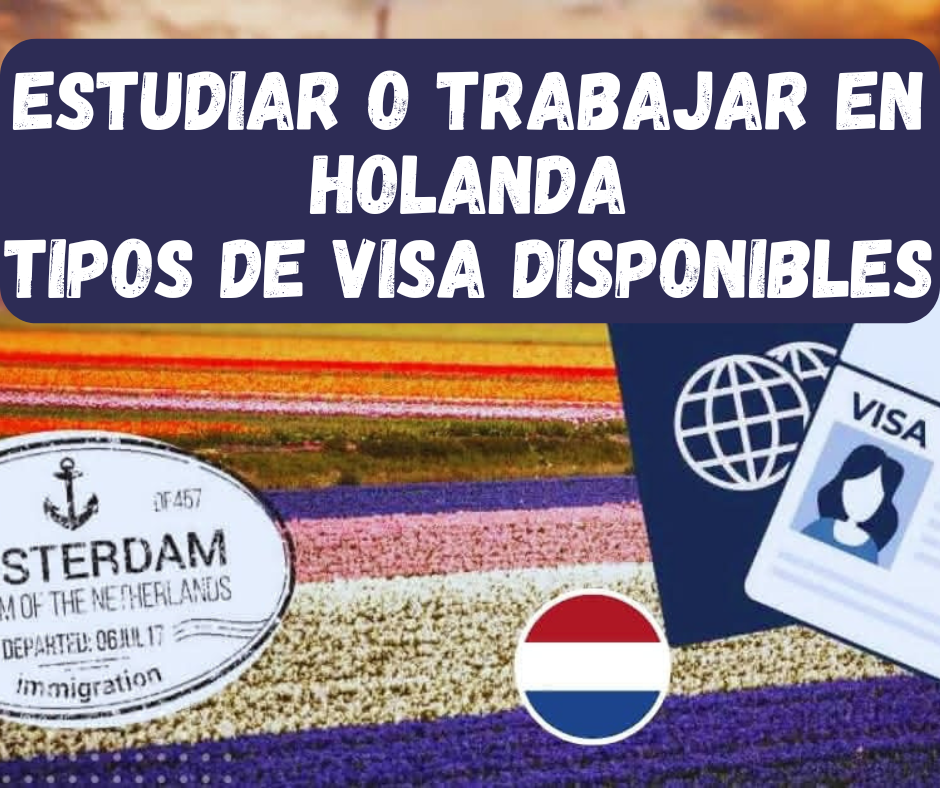 En este momento estás viendo ¿Deseas estudiar o trabajar en Holanda? Tipos de visa a los que puedes aplicar