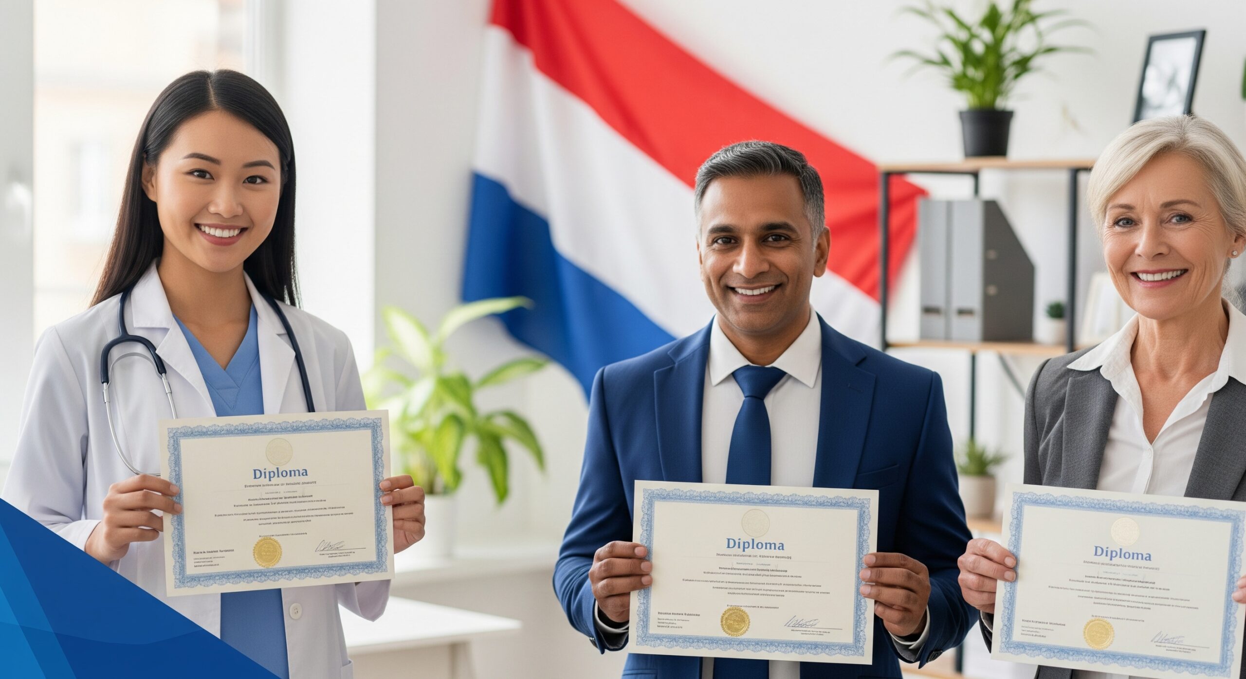 Lee más sobre el artículo How to Validate or Recognize Your Professional Degree in the Netherlands (All Professions) 🏆🎓